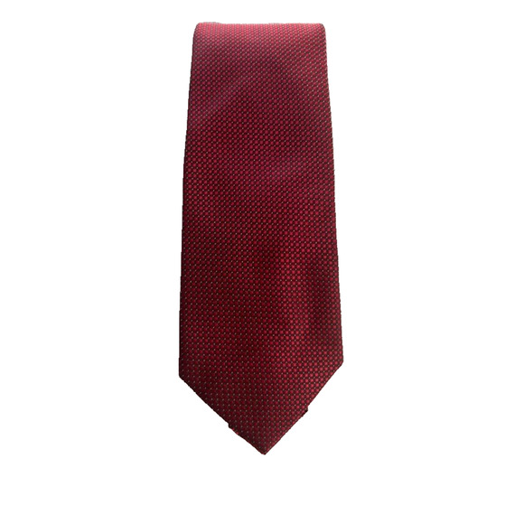 Versace Tie Men's Red 19-69 Abbigiliamento Sportivo SRL Milano Italia - Picture 1 of 13